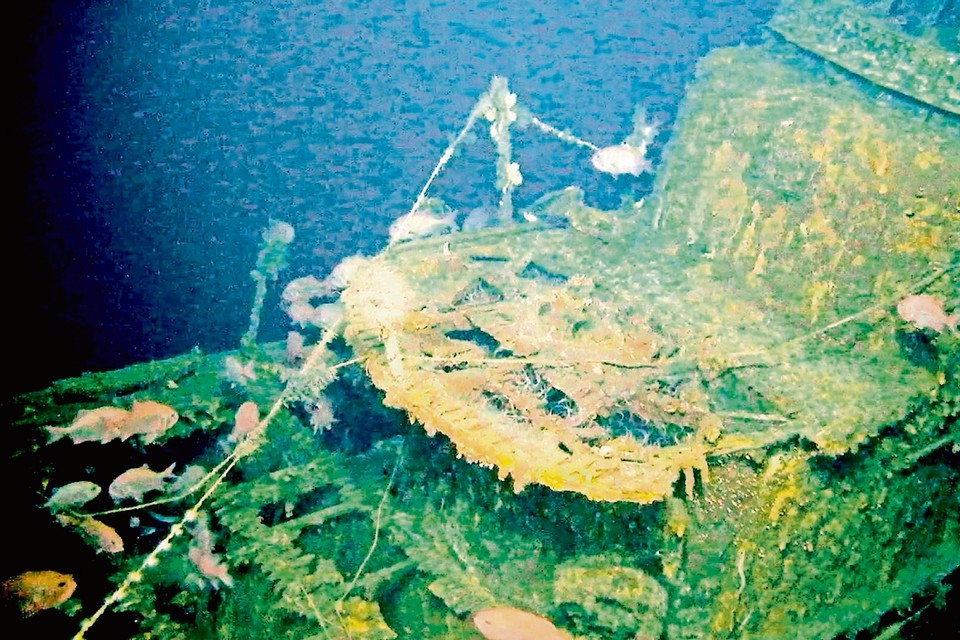 De USS Grayback zonk in februari 1944. 