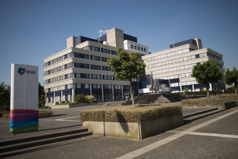 Het hoofdkantoor van DSM in Heerlen.