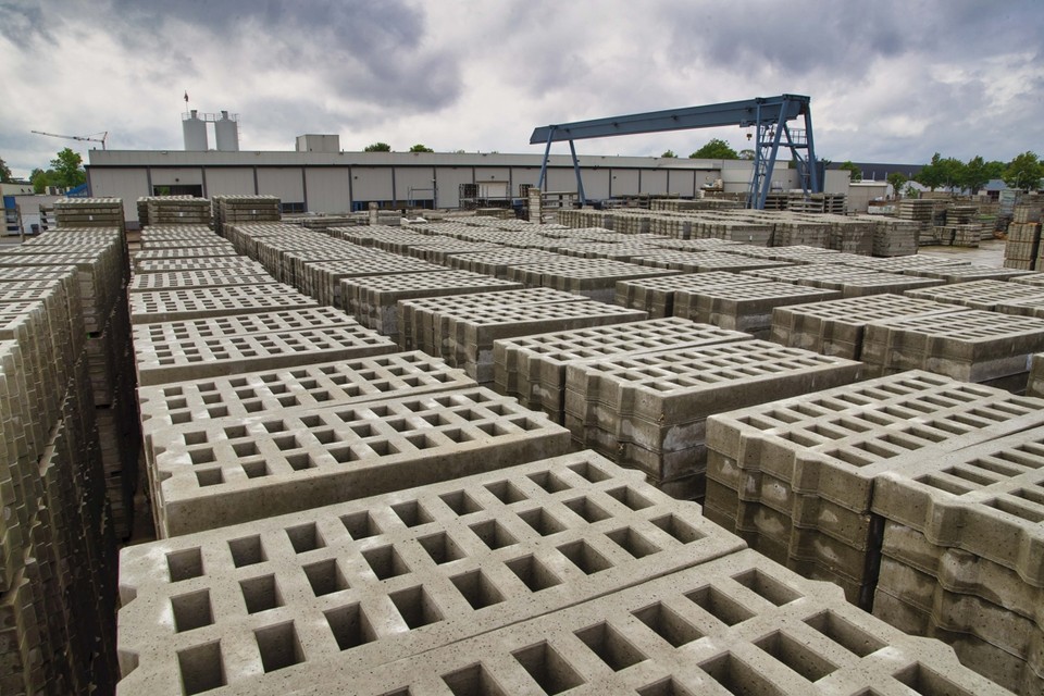 Swaans Beton is een van de vele betoncentrales in de regio Weert. 