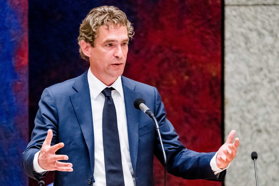 Demissionair minister Bas van ’t Wout van Economische Zaken en Klimaat. 