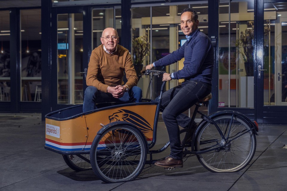 Hennie Stamsnijder (l) en Richard Groenendaal.