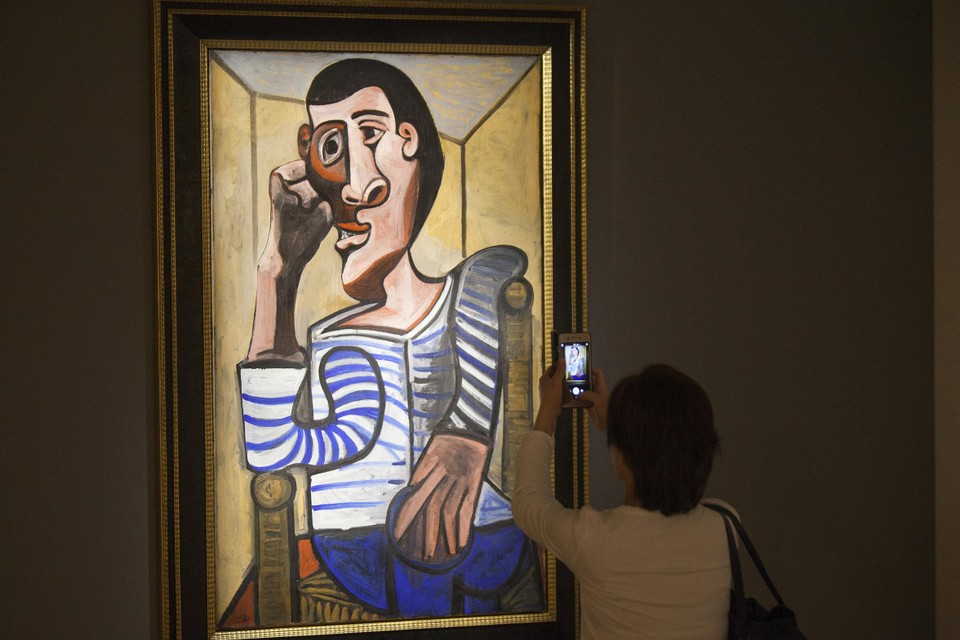 Zelfportret van Picasso.