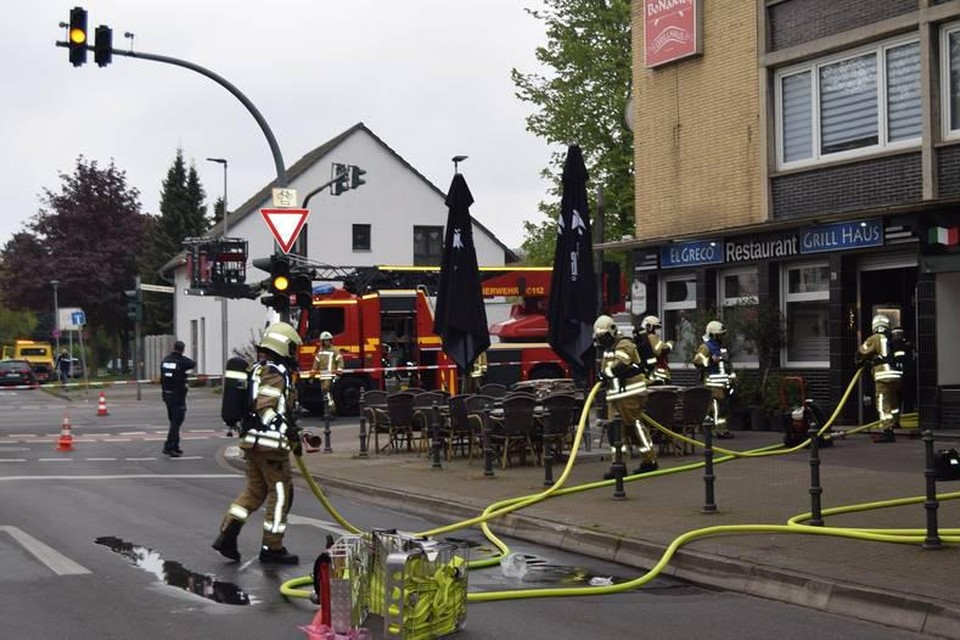 Boven het restaurant lagen negen mensen te slapen toen de brand uitbrak. 