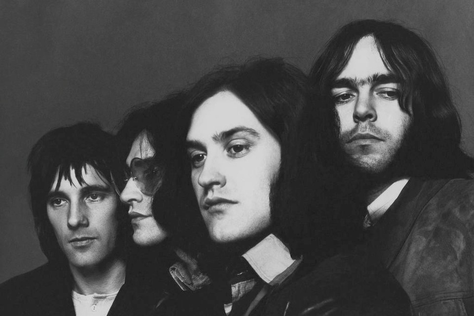 The Kinks in 1970, met v.l.n.r. Mick Avory, Ray Davies, Dave Davies en John Dalton. 