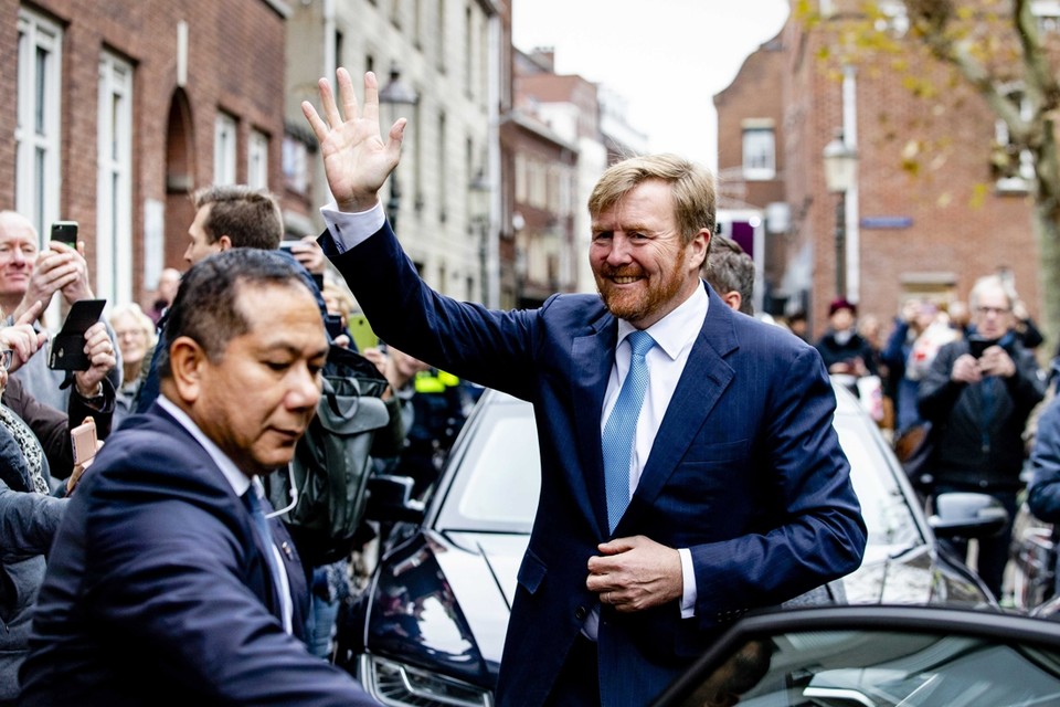Eind november bracht Koning Willem-Alexander nog een bezoek aan de gemeente Venlo. 