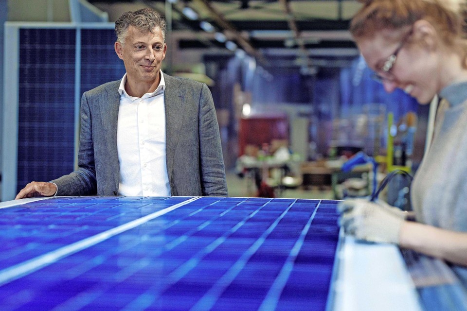 Solarge-directeur Huib van den Heuvel. 
