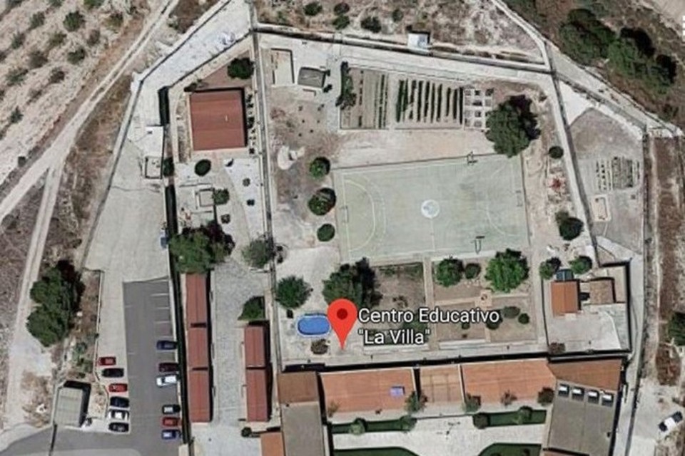 Het heropvoedingscentrum bij Alicante waar Charly T. al bijna vijf maanden vastzit. 