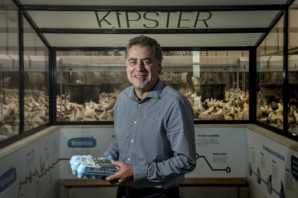 Ruud Zanders, de topman van Kipster.  