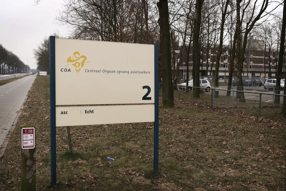 In het azc in Echt werd 396 keer een strafmaatregel opgelegd. 