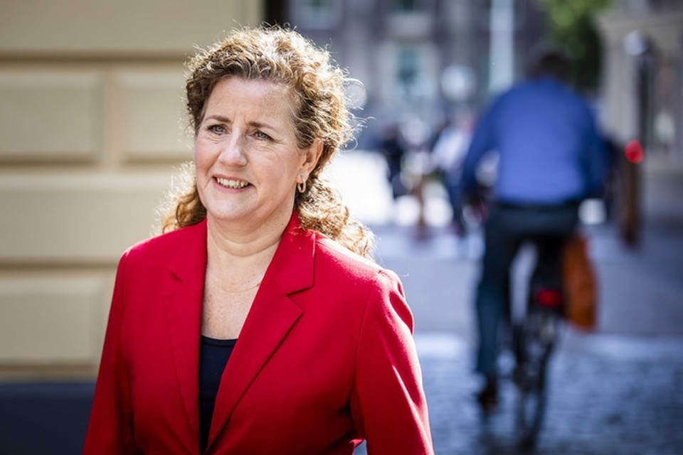 Minister Ingrid van Engelshoven van Onderwijs, Cultuur en Wetenschappen. 