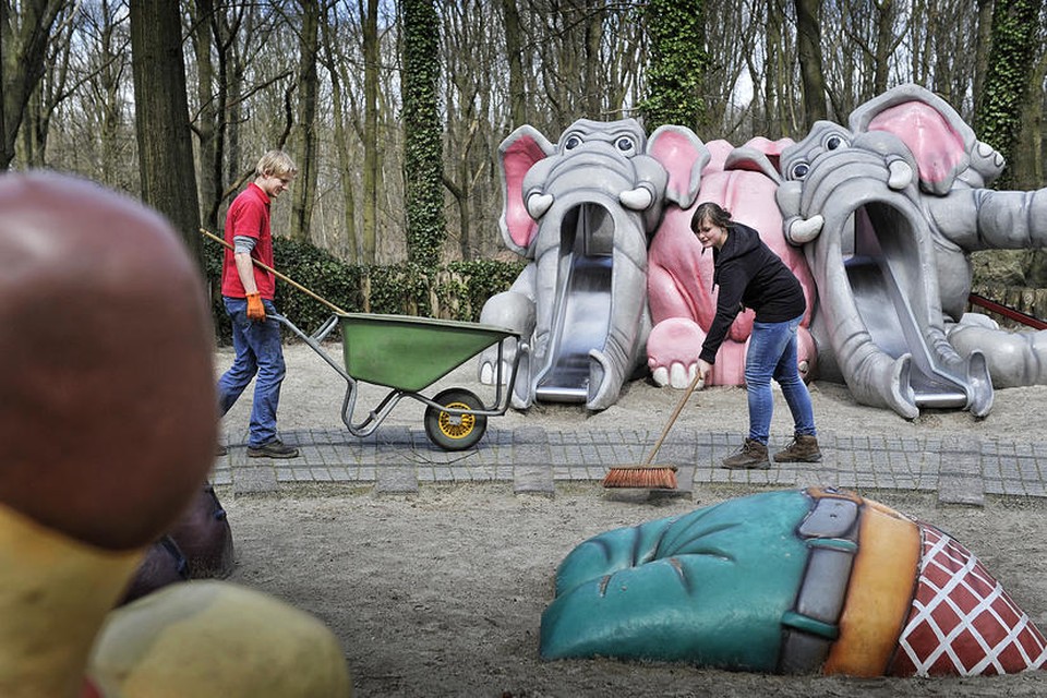 Archiefbeeld van Klein Zwitserland in Tegelen