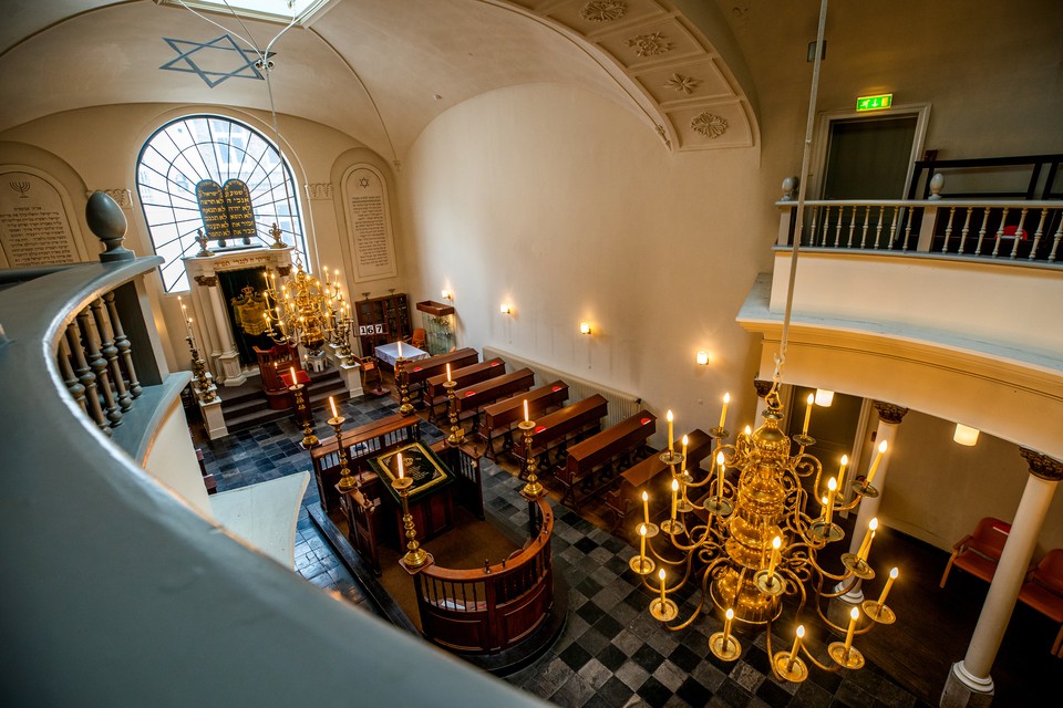 De synagoge in Maastricht. 