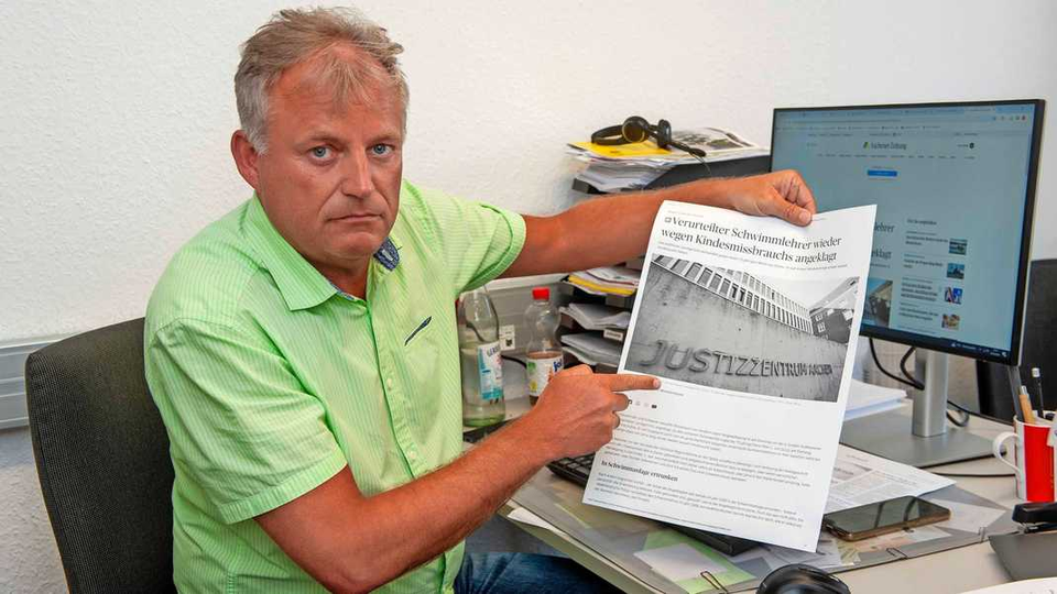 Die Aachener Zeitung verfolgte die Affäre aufmerksam.