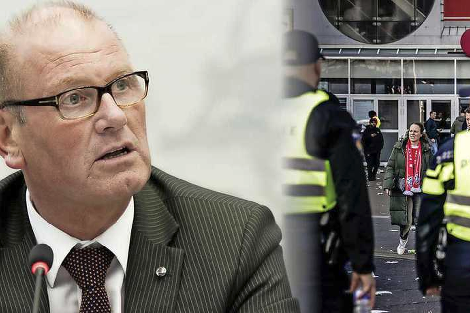 Voorzitter Wim Groeneweg van politiebond ACP pleit ervoor on Eredivisiewedstrijden zonder publiek te spelen, zodat agent weer de wijk in kan.