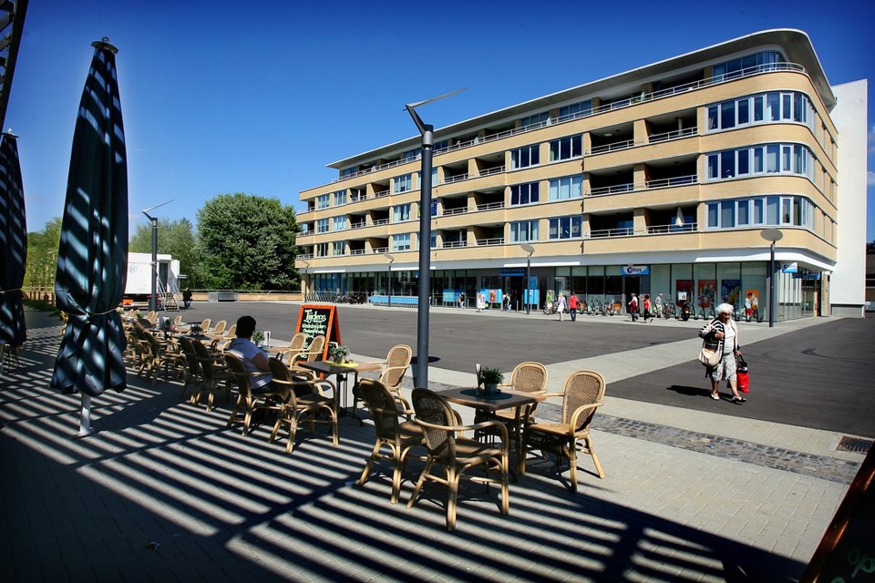 Het Prins Willem Alexanderplein in Vaals. 