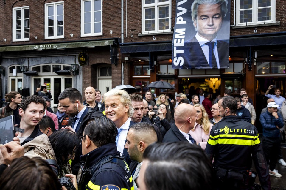 Vaste prik voor Geert Wilders tijdens verkiezingscampagnes: een bezoek aan zijn geboortestad Venlo.