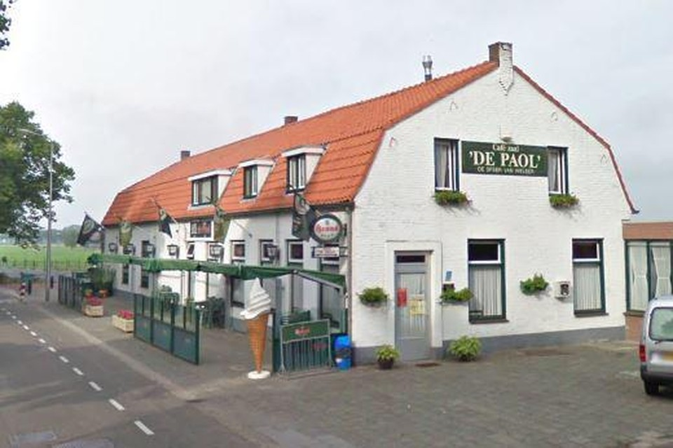 Café-zaal De Paol in Altweerterheide. 