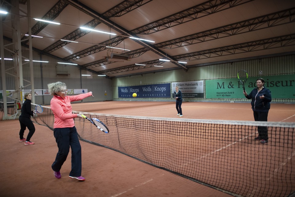 De accommodatie van tennisclub LTC Rakets in Schinnen is  duurzamer gemaakt. 