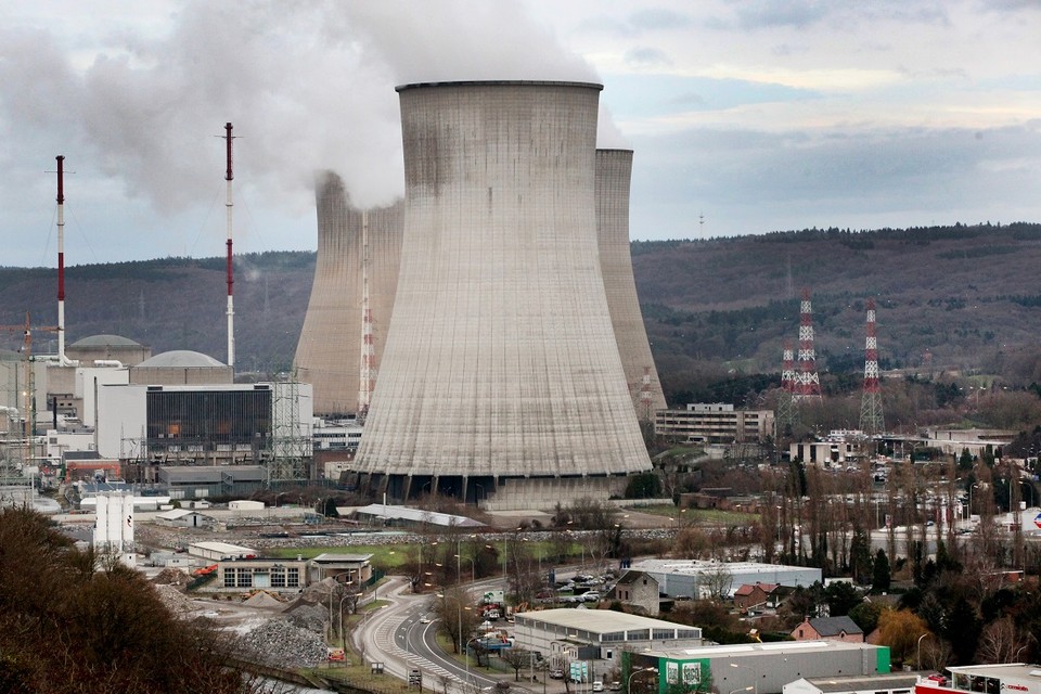De kerncentrale in Tihange.