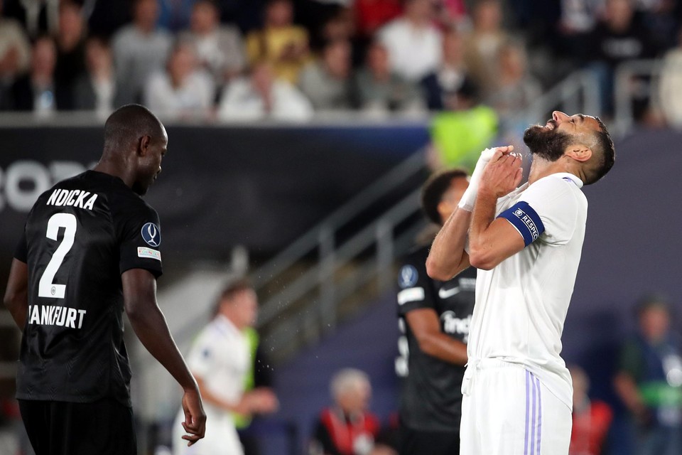 Karim Benzema, opnieuw in de hoofdrol bij Real. 