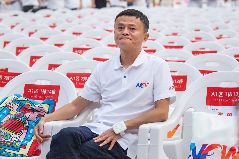 Alibabatopman Jack Ma. 