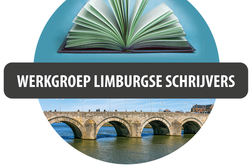 Het logo van de onlangs opgerichte Werkgroep Limburgse Schrijvers. 