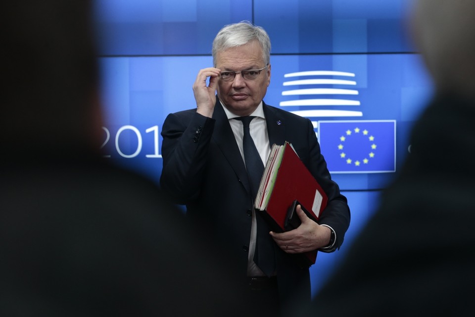 Eurocommissaris Didier Reynders. 