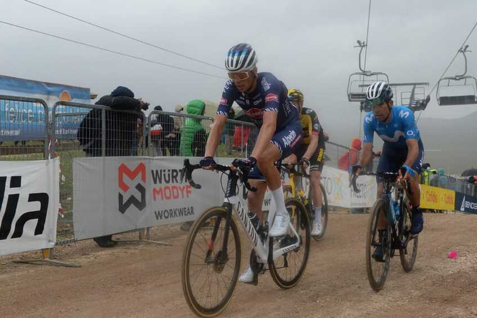Oscar Riesebeek eerder deze Giro. 