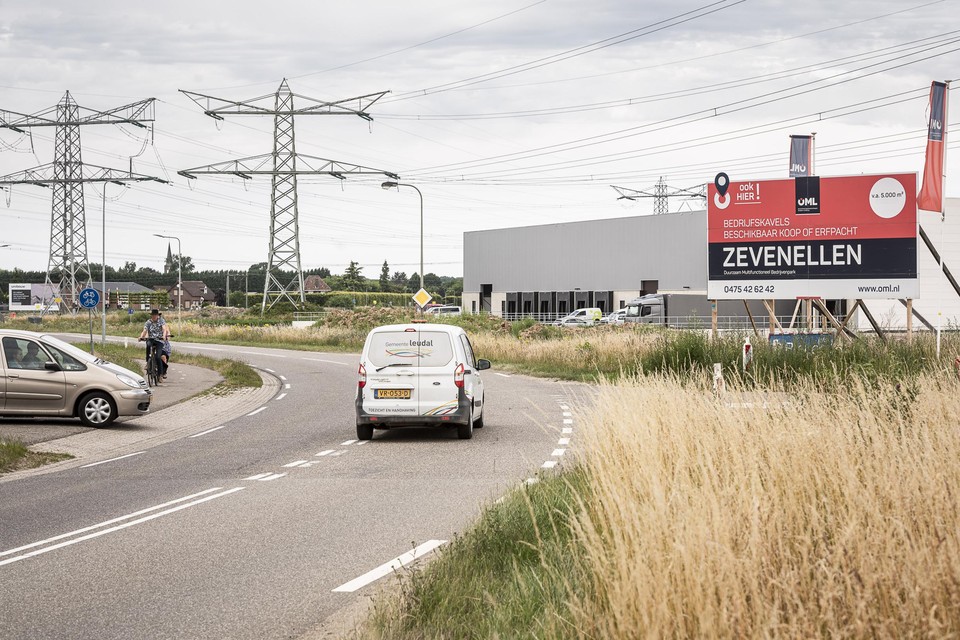 De eerste bedrijven hebben zich al gevestigd op Zevenellen. 