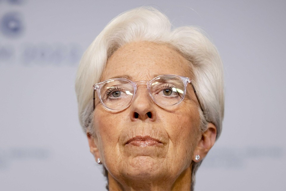 President Christine Lagarde van de Europese Centrale Bank. 