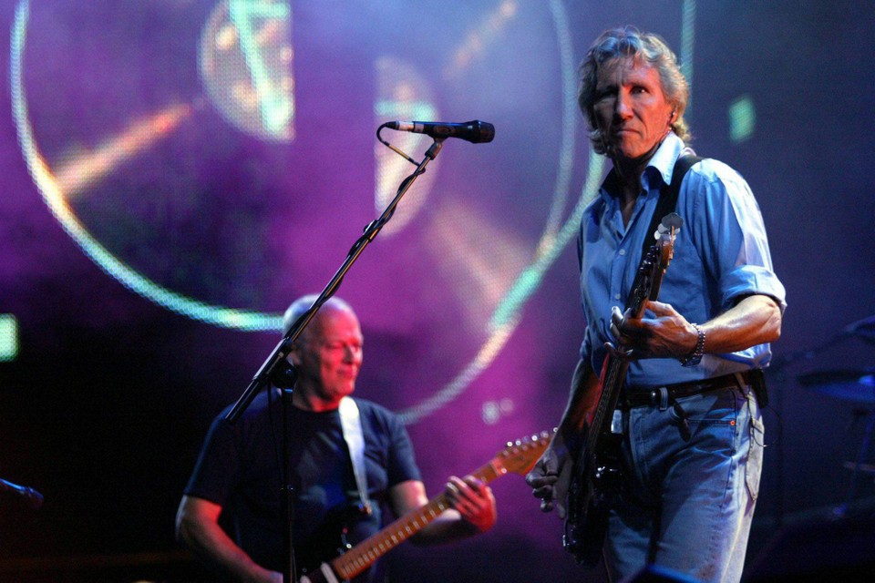 Voor het Live 8-concert in 2005 kwamen Roger Waters en David Gilmour nog een keer bij elkaar.