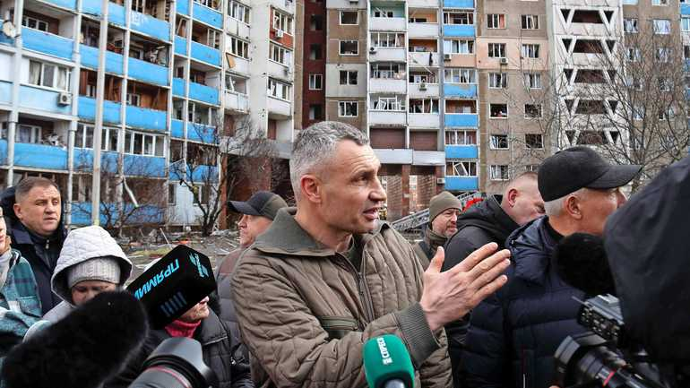 Vitaly Klitschko spricht über die Situation auf den Straßen, nachdem die x-te russische Rakete seine Stadt getroffen hat.
