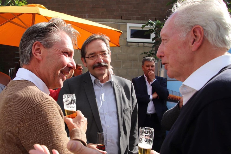 Theo Bovens op 25 september tijdens een informele bijeenkomst van het CDA Maastricht. 