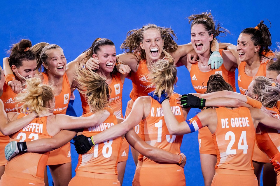 De hockeysters grepen als enige Nederlandse ploeg een medaille in Tokio. 