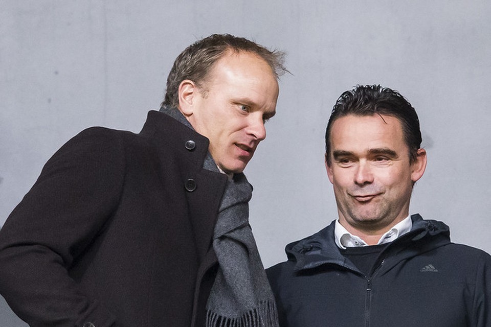 Dennis Bergkamp en Marc Overmars