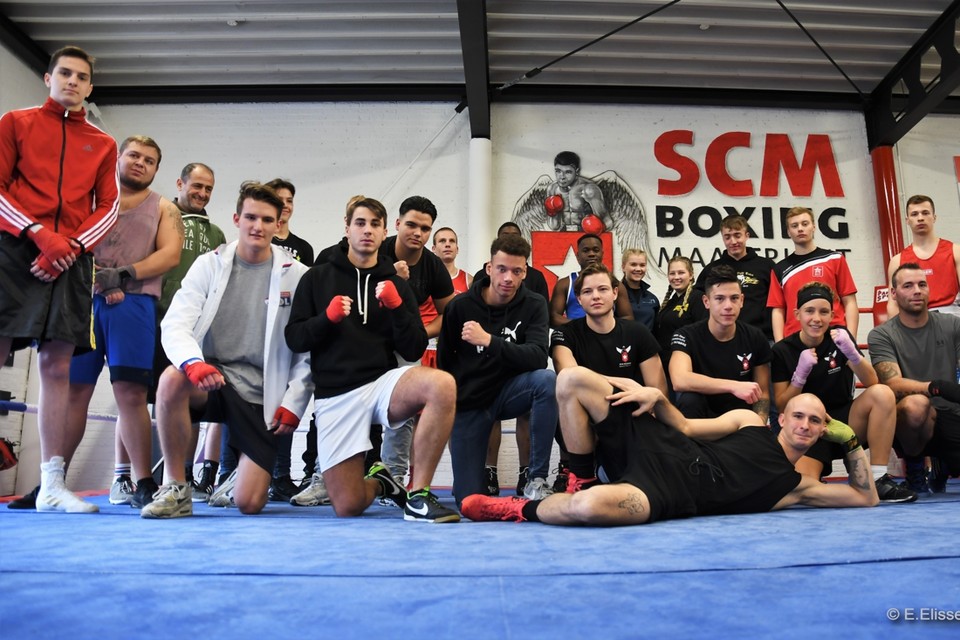 Bij SCM-Boxing Maastricht wordt een toernooi gehouden voor recreatieve boksers 