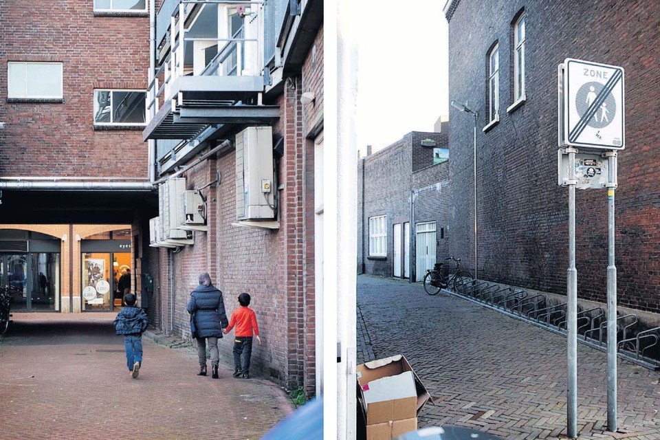Zijstraatje van de Van Berlostraat en de  Kromstraat in Weert. 