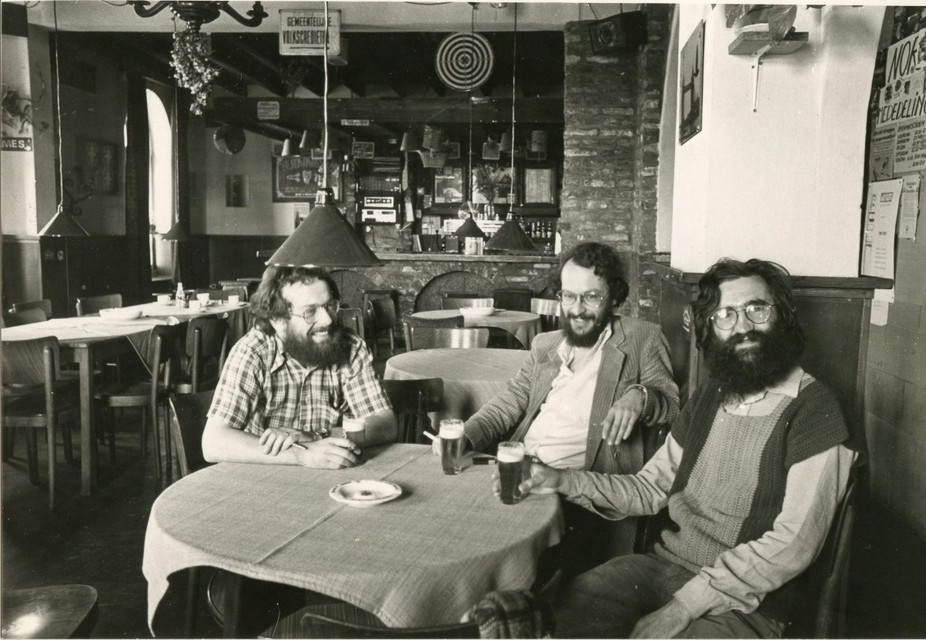 Drie medewerkers van De Nor van het eerste uur: Mark Laudy, Henk van Galen en Paul van der Velden.