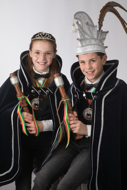 Het jeugdprinsenpaar. 