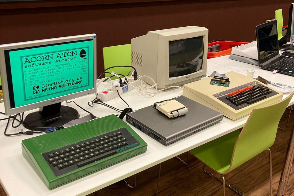 Liefhebbers van nostalgische computers komen zondag in MFC de Grous volop aan hun trekken. 