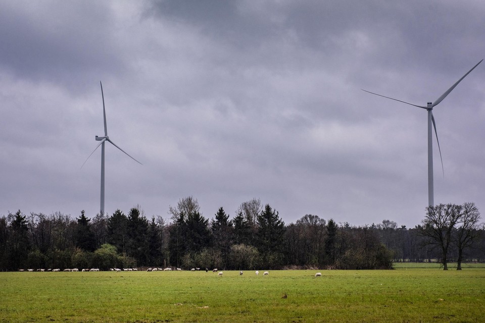 Windmolens bij Venlo.