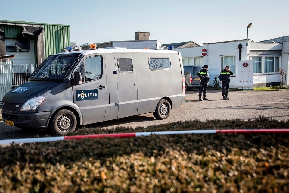 De politie viel in februari 2017 binnen bij de moskee in Geleen.