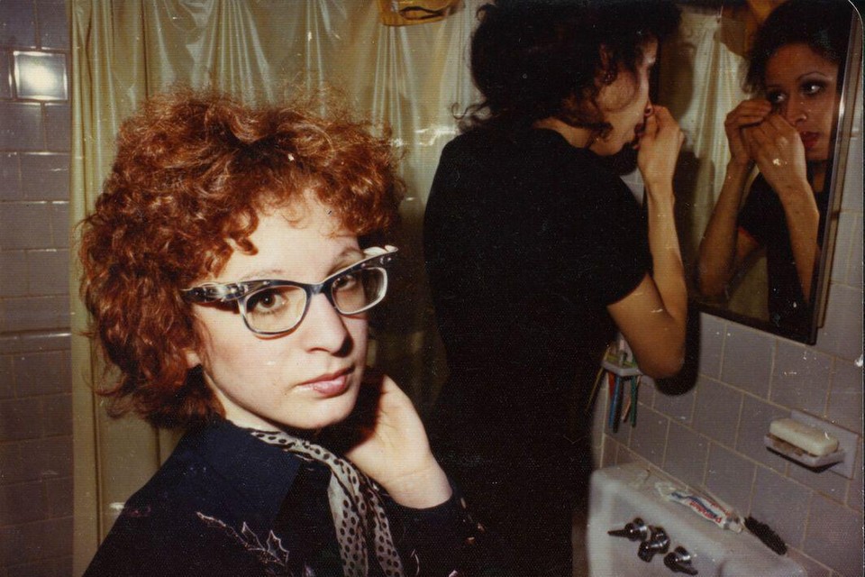 Nan Goldin in vroeger tijden.