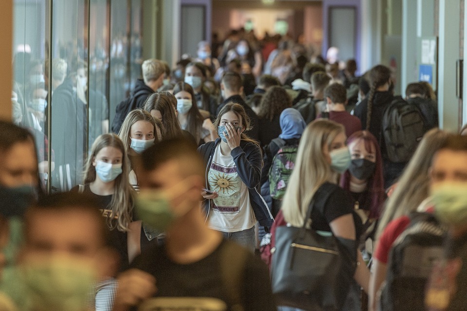 Eijkhagen in Landgraaf is een van de scholen die  volgende week nog niet volledig herstarten. 
