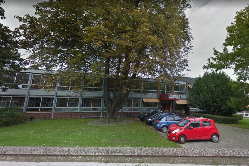 Het schoolpand aan de Geenstraat in Geleen. 