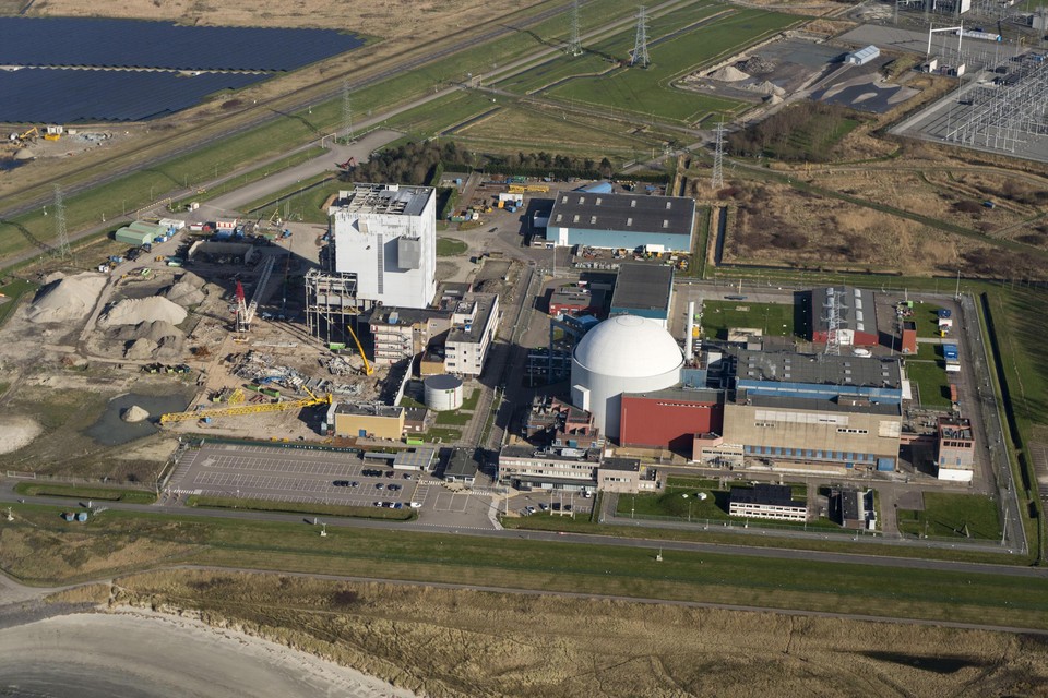 De huidige kerncentrale in Borssele. 