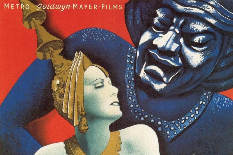 Detail uit de filmposter van ‘Mata Hari’.