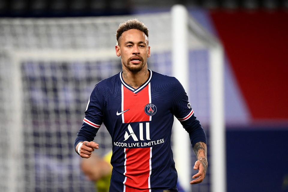 Neymar, de superster van Paris Saint-Germain. 