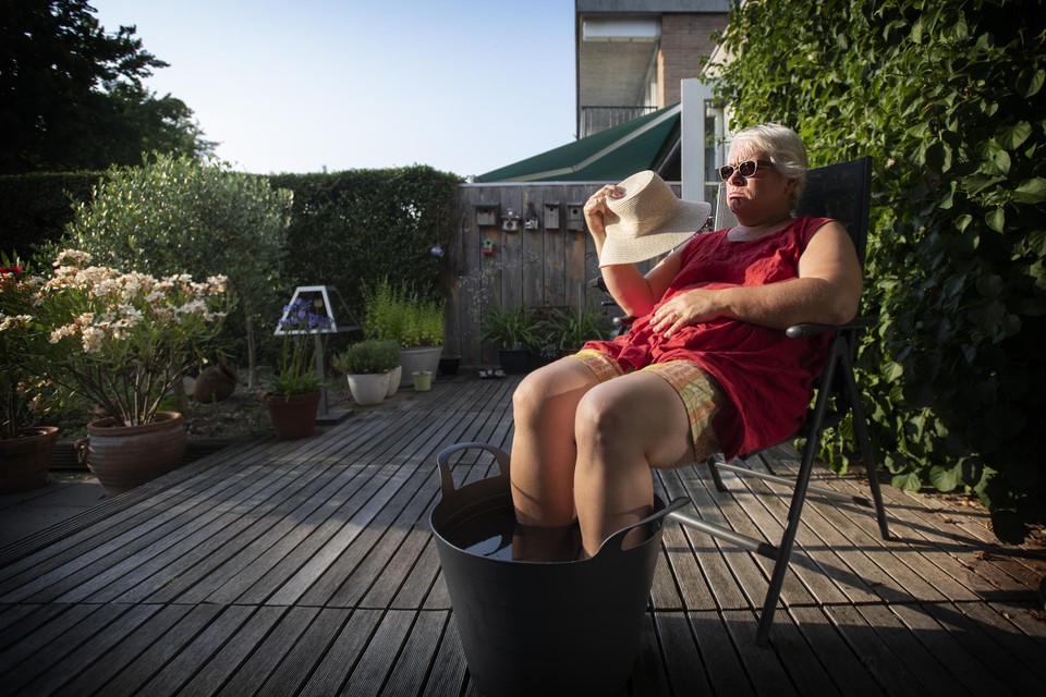 Het wordt vaker puffen, zoals hier in Beek tijdens de hittegolf in 2019.