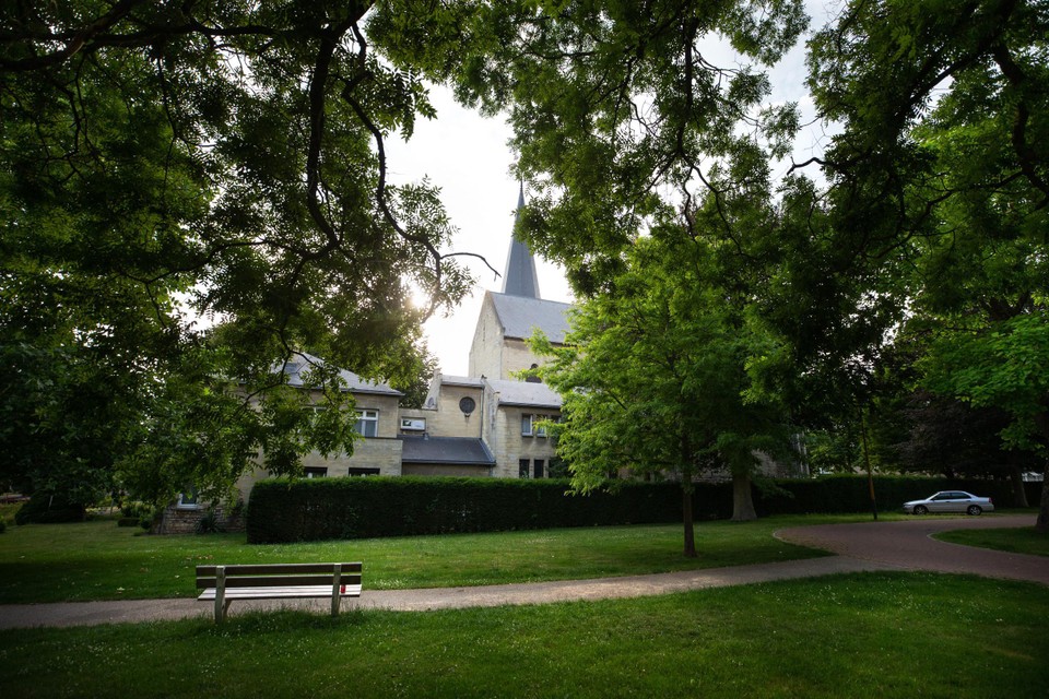 De kerk van Berg en Terblijt, waar pastoor Burger 23 jaar de parochie leidde voordat hij in opspraak kwam.